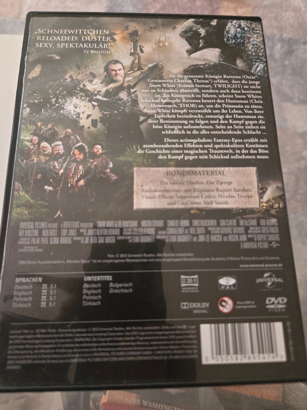 Tutti i DVDs: Snow White & The Huntsman DVD – Usato da Bussigny venduto da Kfdlt 1
