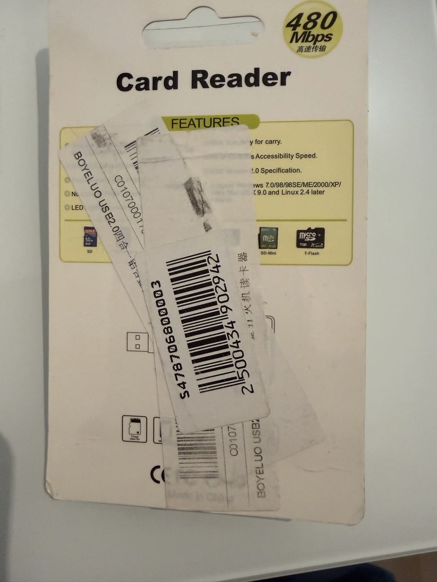 Schede di memoria: All in One Memory Card Reader – Nuovo e nell'imballaggio originale da Uznach venduto da enrico06 1