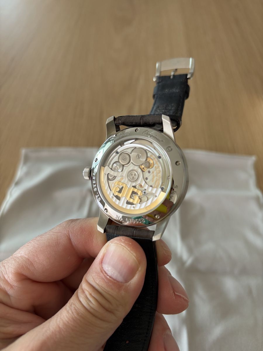Glashütte Orologi: Glashütte Senator Excellence Panomatic Date Moonphase – Usato da Wettswil venduto da dzlatarev 9