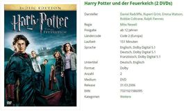 Harry Potter und der Feuerkelch (2 DVDs)