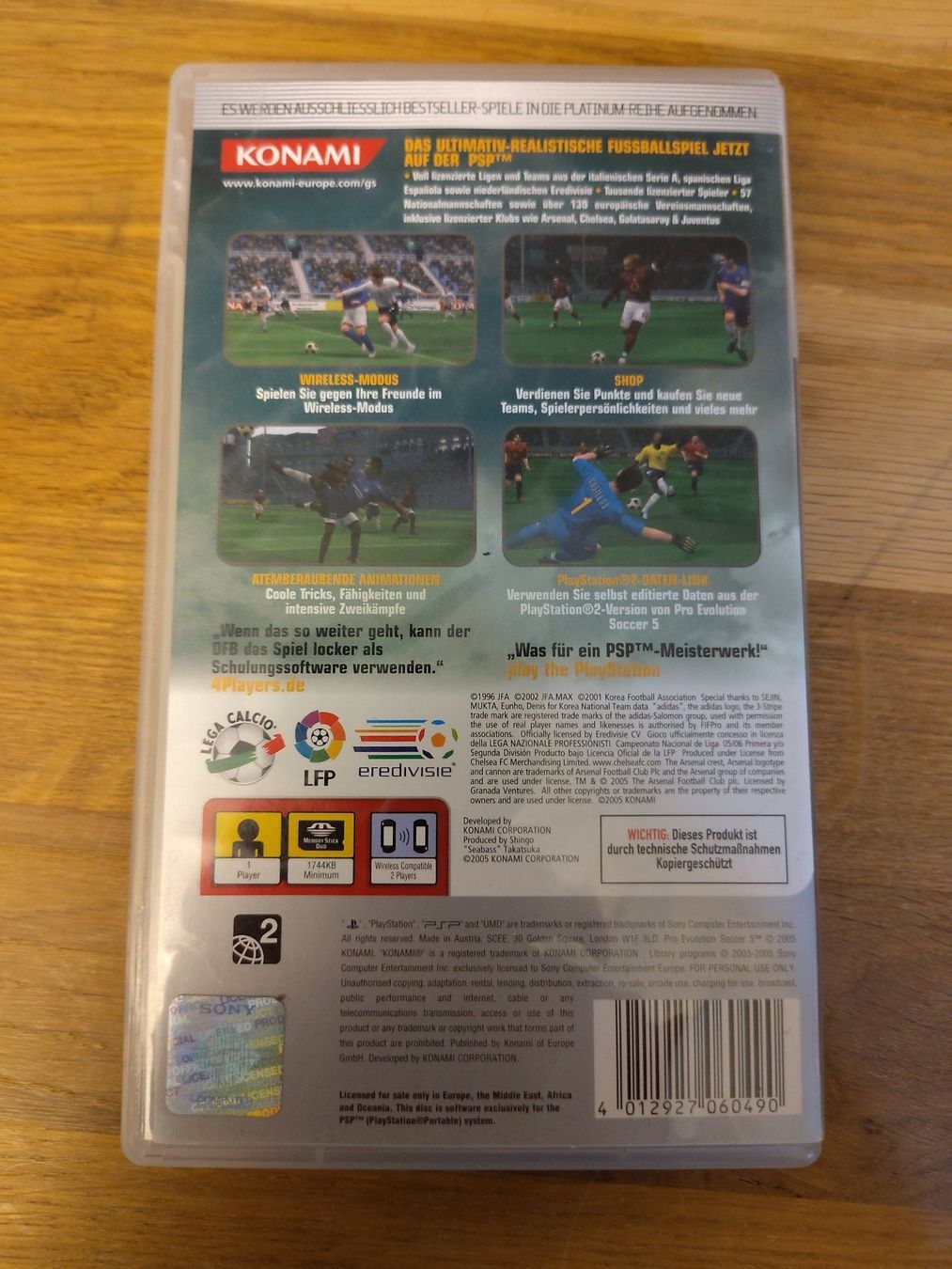 Sony Giochi: Pro Evolution Soccer 5 - Playstation Portable - PSP – Usato da Kloten venduto da SuperRetroPixels 1