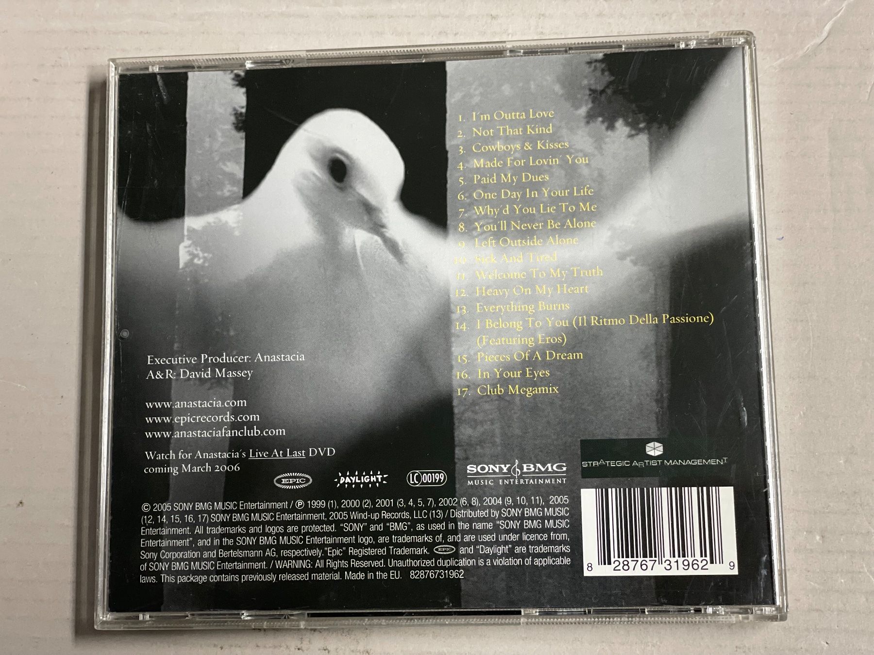 CD: Anastacia CD – Usato da Muri b. Bern venduto da AdidasCollector 1