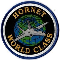 F/A-18 Hornet World Class Militär Patches Luftfahrt Stoff.