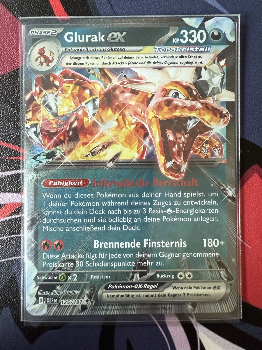 Pokémon Sammelbilder & Trading cards: Glurak ex #125 – Neu (gemäss Beschreibung) aus Winterthur von SvenSascha