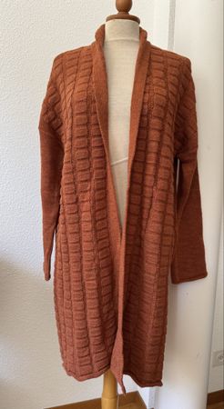 Cardigan long OZAI N KÜ, automne, taille S, état neuf