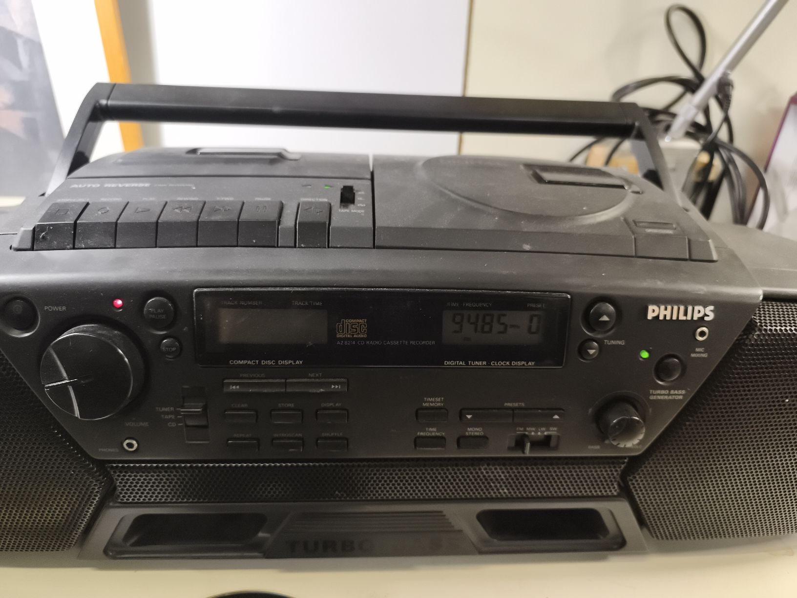 Philips Radio: Philips Ghettoblaster/Radiorecorder(nov768) – Usato da Künten venduto da Schnaepplihuus 4