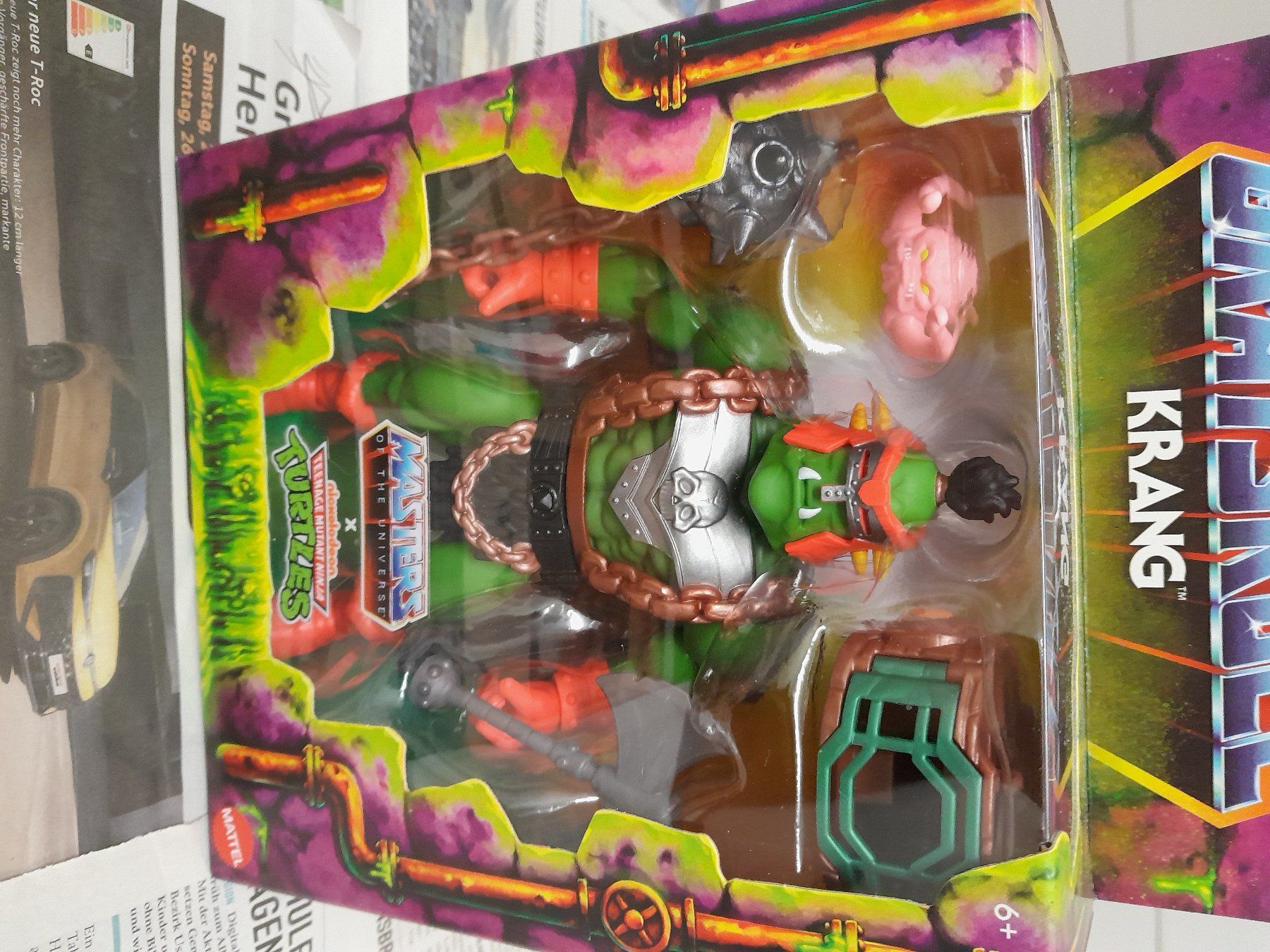 Masters of the Universe Statuette: Turtles of Grayskull Krang – Nuovo e nell'imballaggio originale da Rüti ZH venduto da Alemanni 1