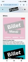 Billet Paleo mardi