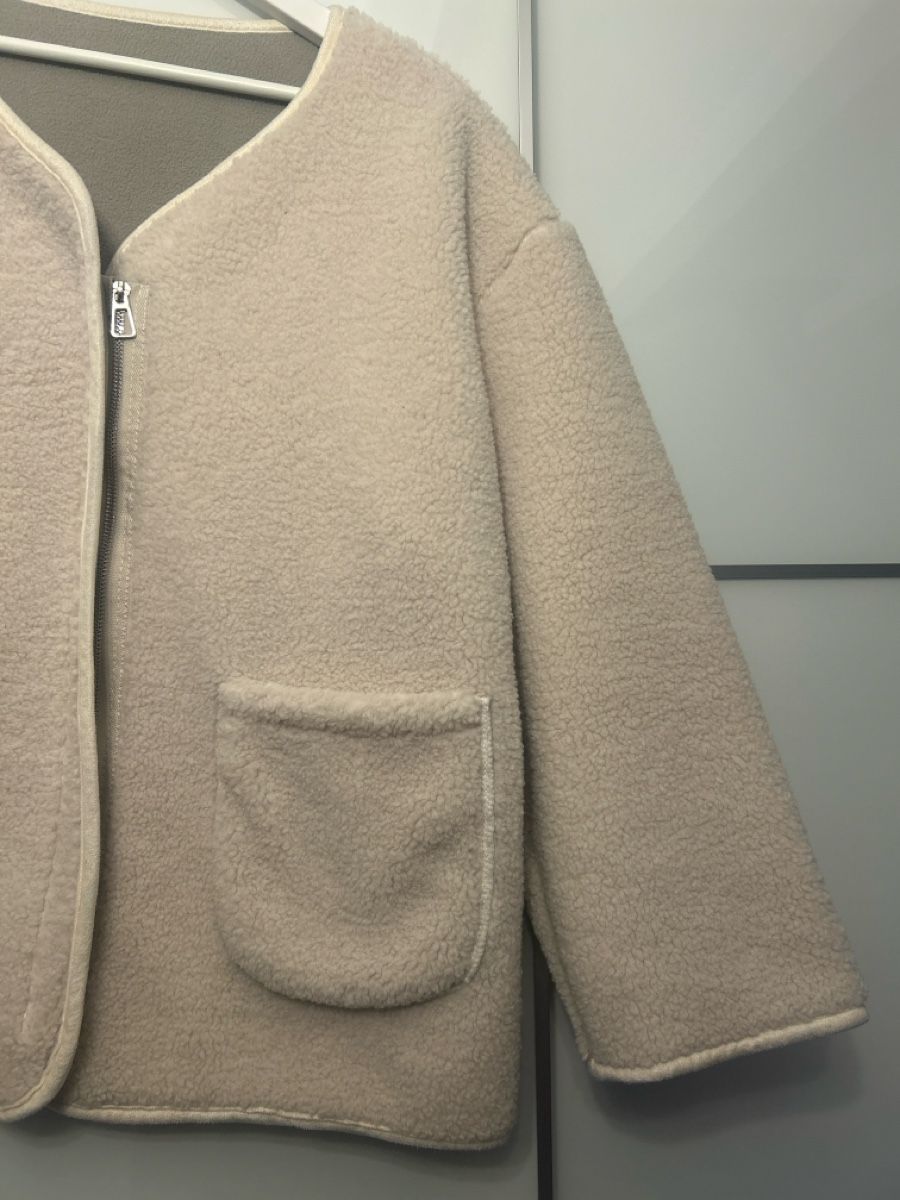 Giacche: beige Flauschjacke Gr. M – Nuovo (secondo la descrizione) da Hausen AG venduto da cele01 2