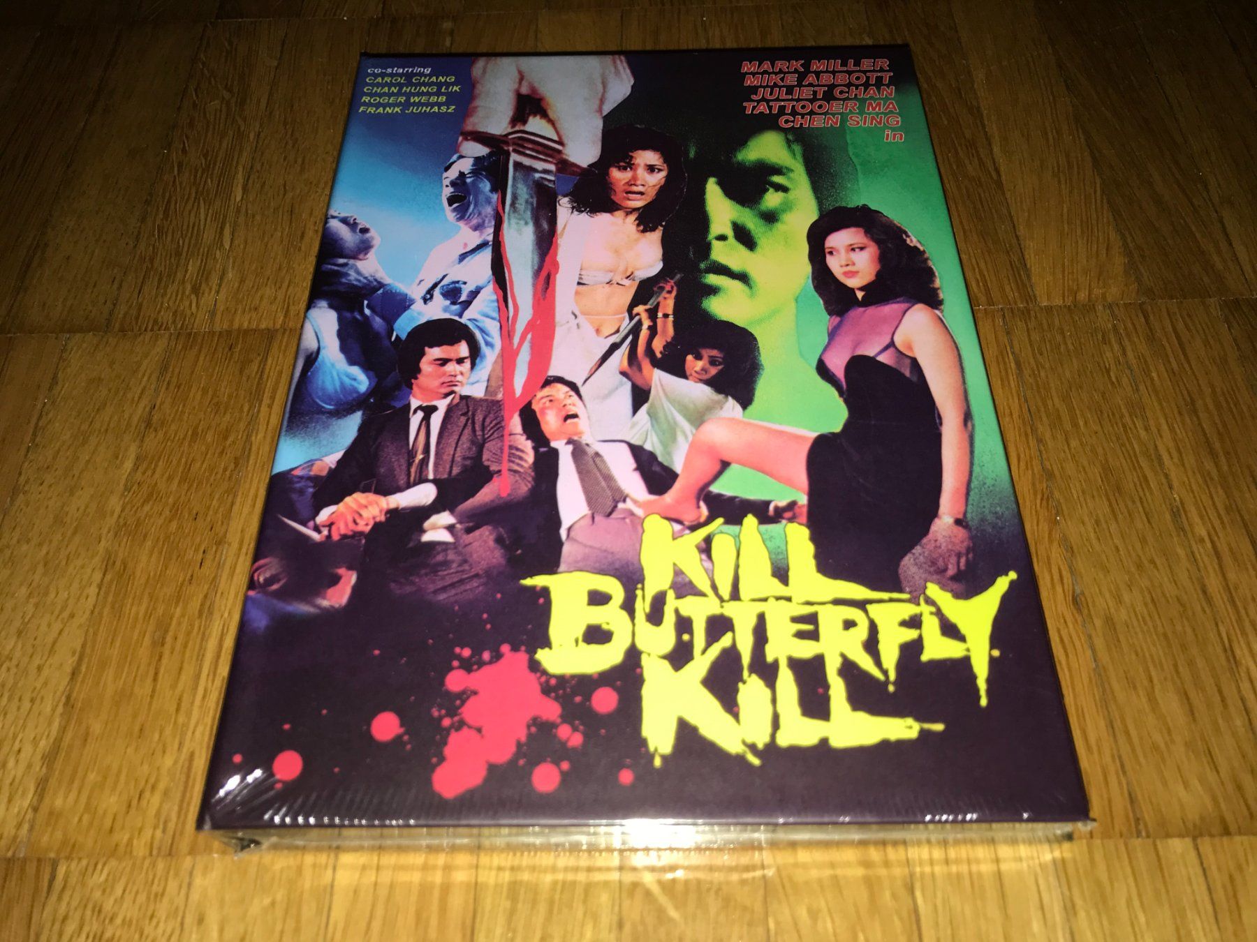 Tutti i DVDs: Kill Butterfly Kill - MEDIABOOK - B - UNCUT – Nuovo e nell'imballaggio originale da Basel venduto da havsok