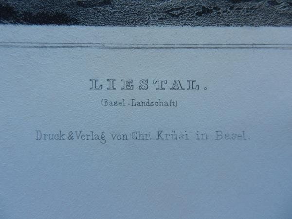 Gravures: Liestal Stahlstich – D'occasion à Risch par Rischli15 2