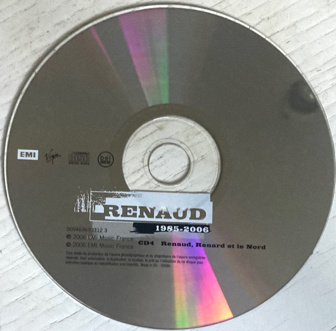 CDs: RENAUD - 1985-2006 / CD 4 – Gebraucht aus Poliez-Pittet von Newtown-Records 2