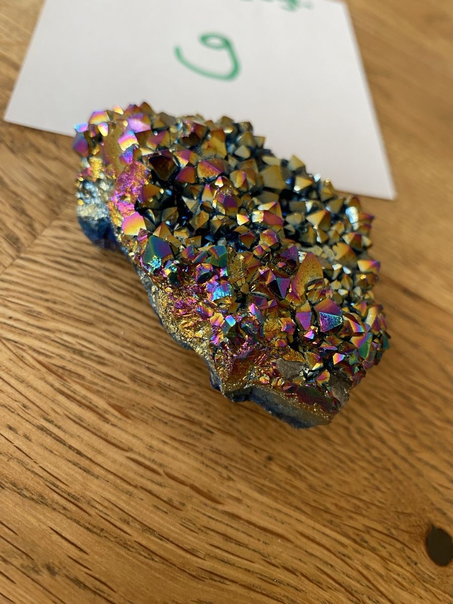 Pietre preziose: Aura Titanium Amethyst Cluster – Usato da Flawil venduto da Naphtali 2