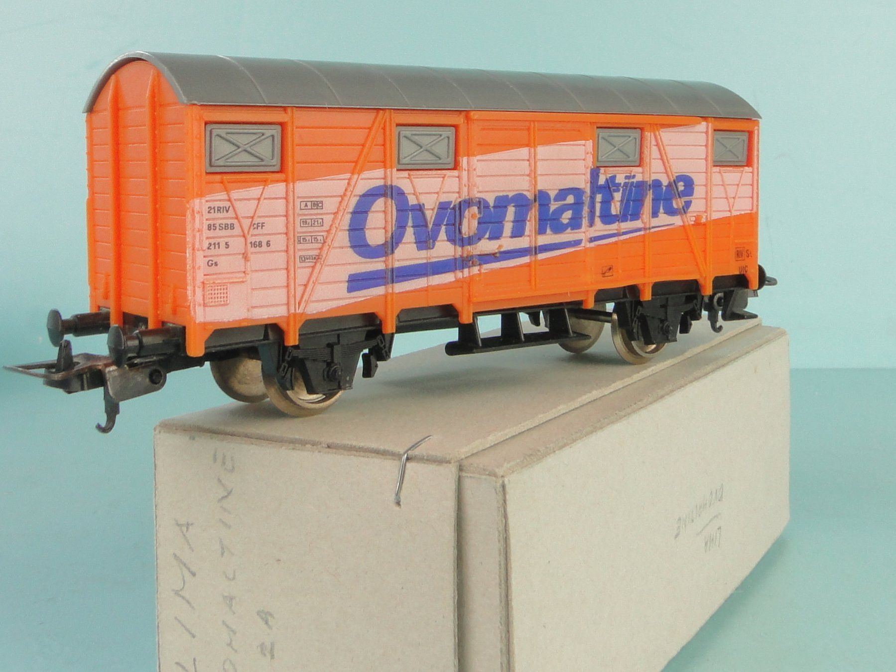 Lima Modellini di ferrovie: LIMA H0 SBB Ovomalrine – Usato da Bülach venduto da cann11