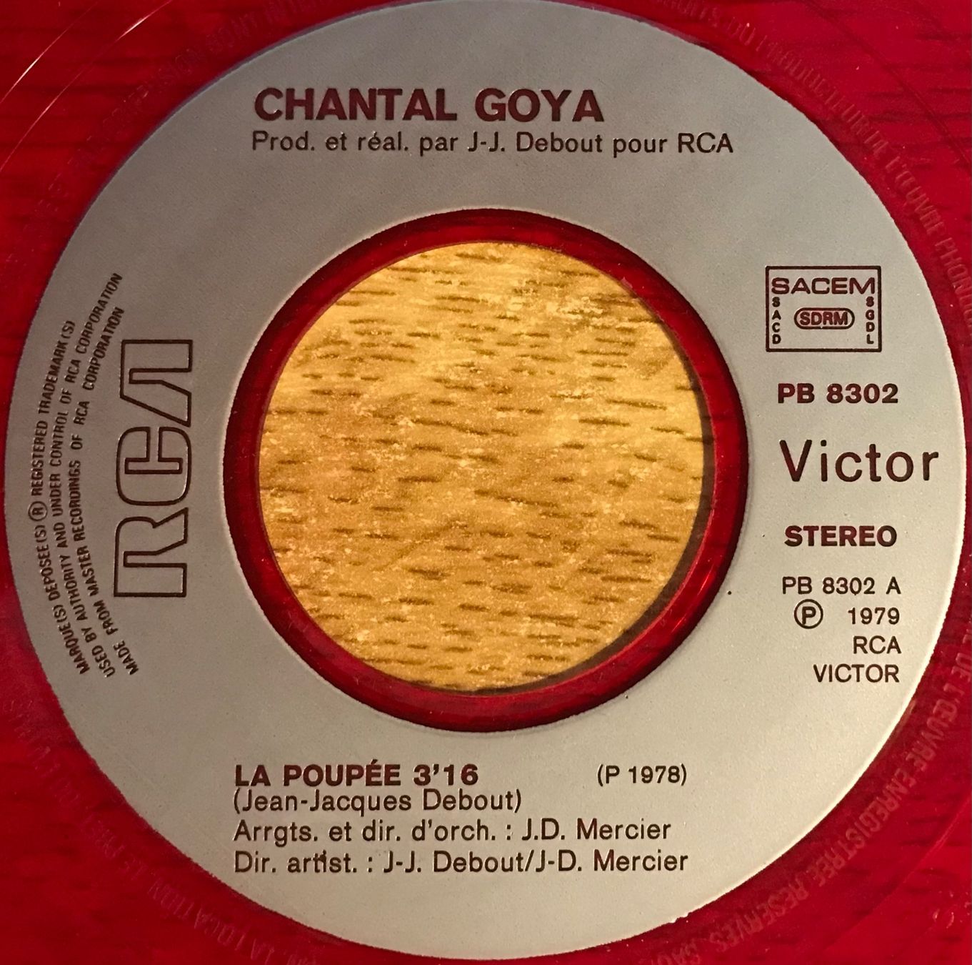 Dischi in vinile: CHANTAL GOYA - LA POUPEE – Usato da Bussigny venduto da vinyl-pas-cher 2