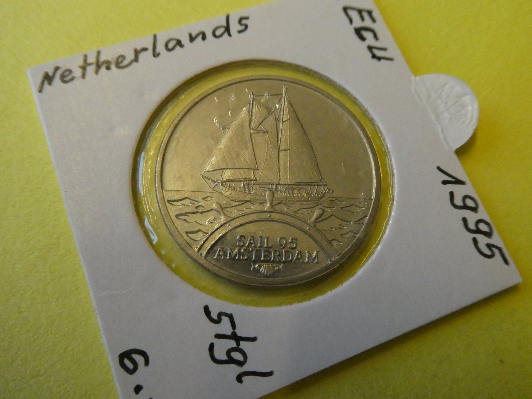 Tutti le monete: Niederlande 1995, 2 Ecu stgl – Usato da Hinterforst venduto da Rohusri
