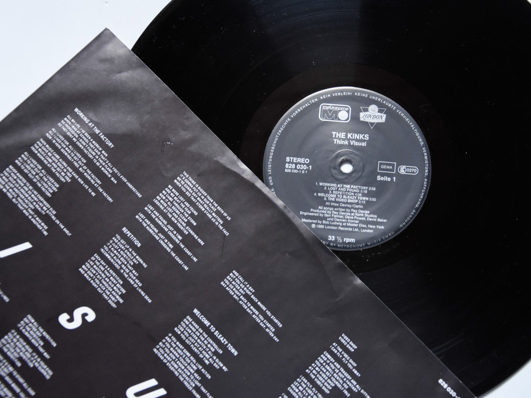 Dischi in vinile: The Kinks - Think Visual – Usato da Belmont-sur-Yverdon venduto da ag97 2
