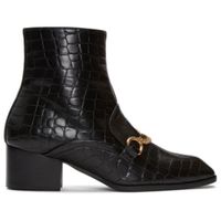 Stella McCartney Horsebit Chain Front Stiefeletten wie Gucci