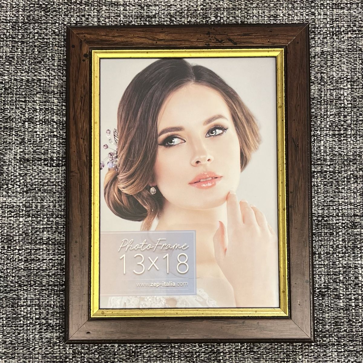Cornici: Fotorahmen Holz Set braun gold – Nuovo (secondo la descrizione) da Schwyz venduto da rs-trend 4