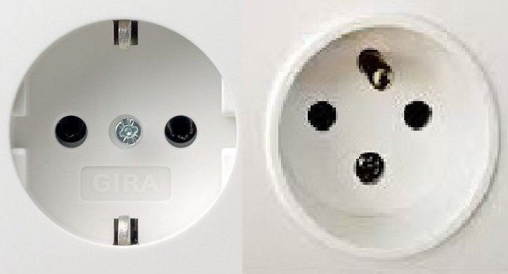 Unità & Adattatore: Schuko DE+FR auf CH Reiseadapter - 3kW – Nuovo e nell'imballaggio originale da Herisau venduto da Kabelprofi1 2
