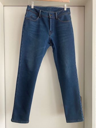 NEU Damen Jeans gefüttert Blau Gr. M