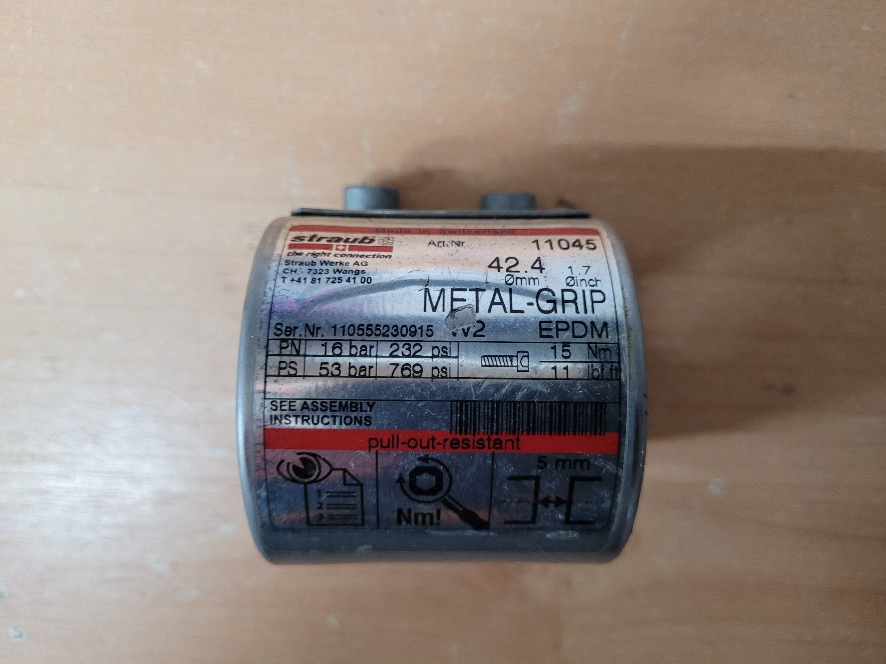 Alle Werkzeuge: Straub 42,4mm – Gebraucht aus Bionnens von Meg011 1