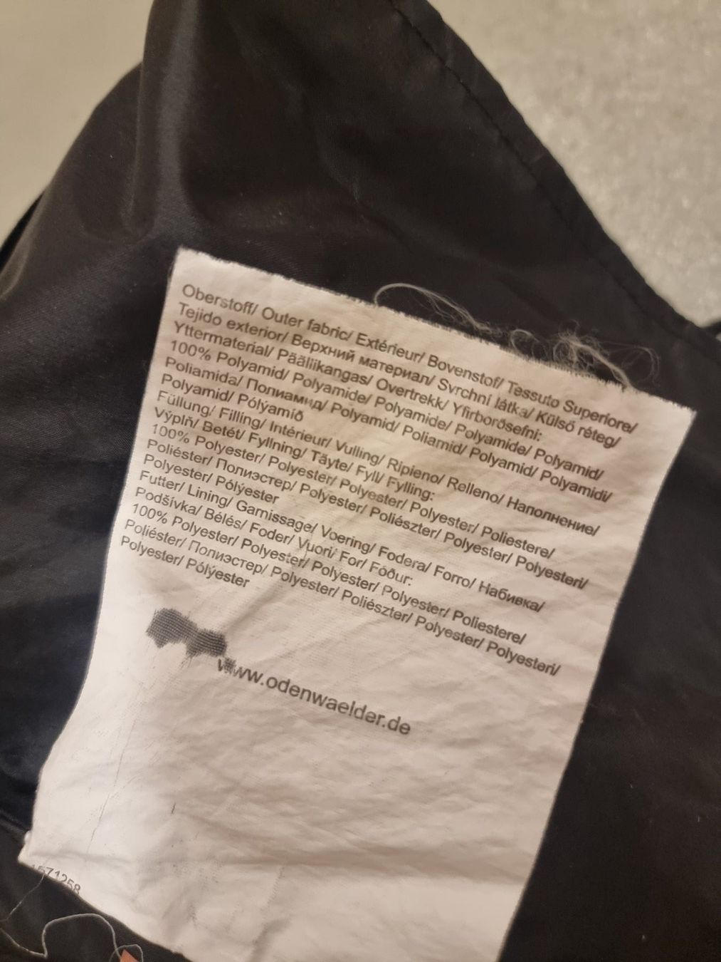 Odenwälder Sacchi a pelo: Odenwälder Fusssack schwarz – Usato da Buttikon SZ venduto da Limo180 4