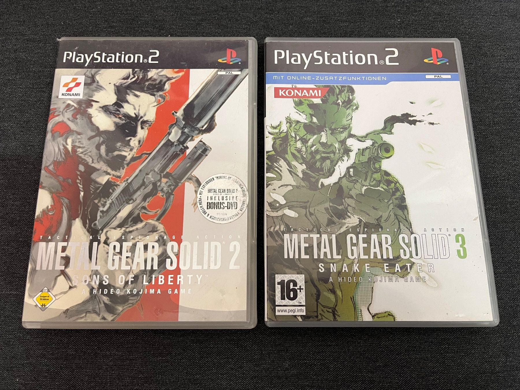 Sony Giochi: Metal Gear Solid 2 & 3 PS2 Bundle Set – Usato da Thalwil venduto da ranx