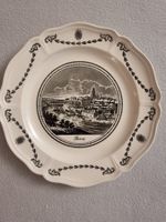 3x Wedgwood Teller Bern Zürich Genève 1956