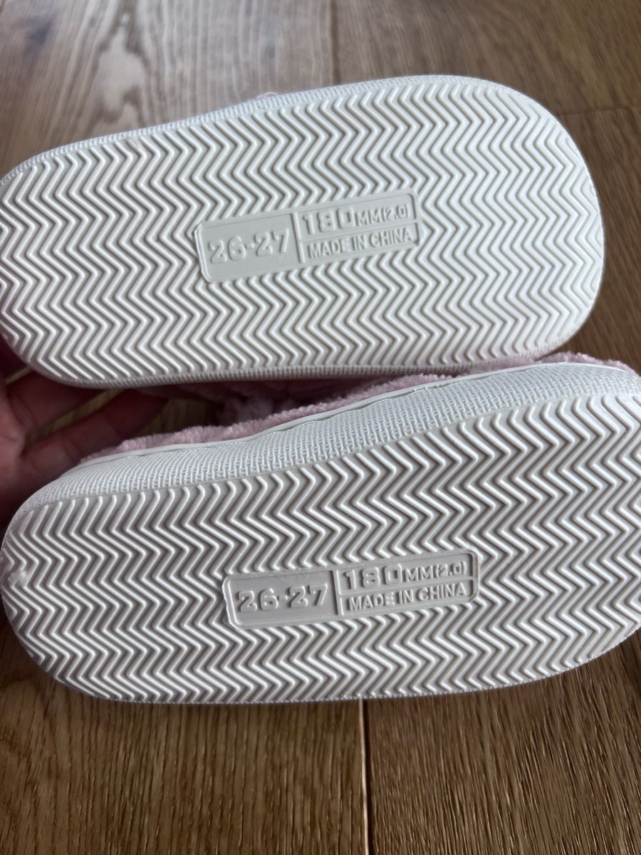 Scarpe per ragazze: Hausschuhe rosa Grösse 26/27 Neu – Nuovo e nell'imballaggio originale da Breitenbach venduto da Saskia.Betschart 1