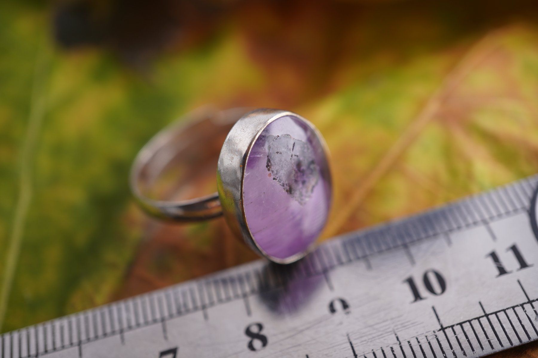 Minerali & Pietre curative: Phantom Amethyst  ring Grösse  Variabel     (Räumung!) – Nuovo e nell'imballaggio originale da Eschenbach SG venduto da topstone 1
