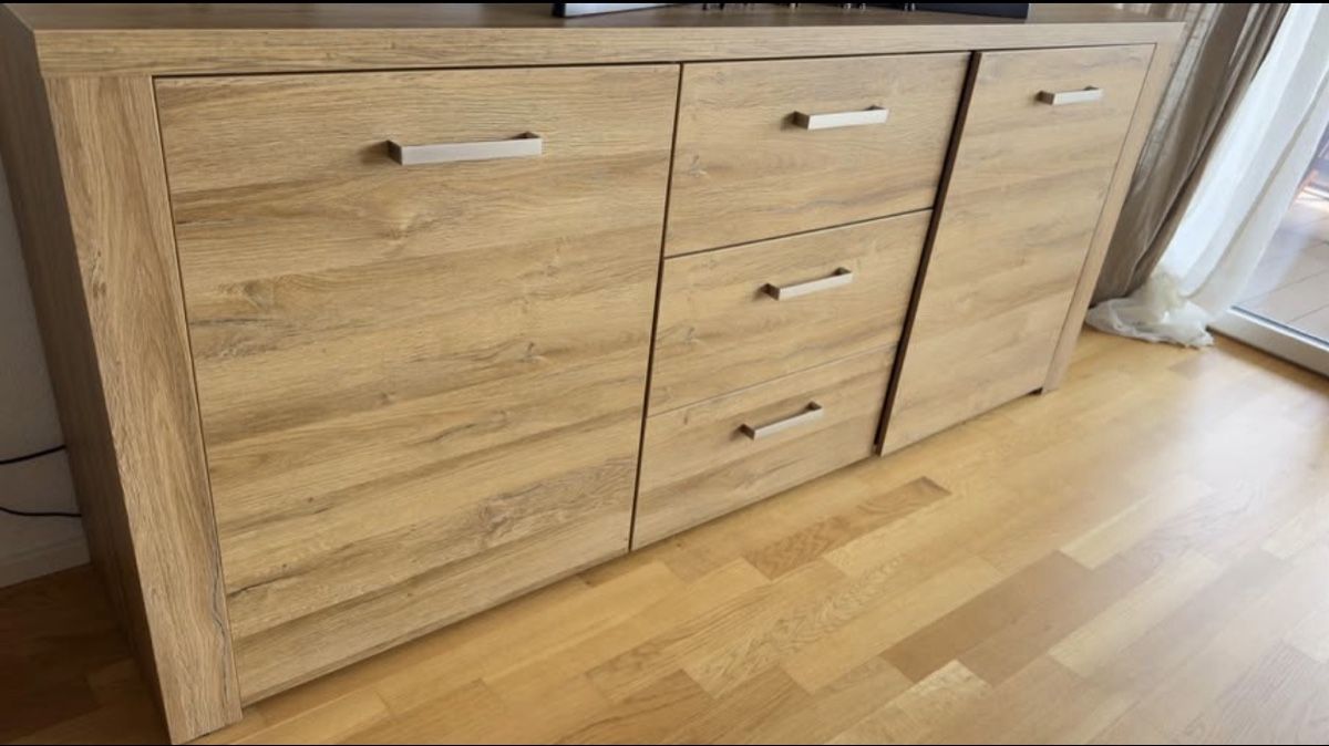 Conforama Kommoden: Light Wood Sideboard - Modern Style, Excellent Storage! – Gebraucht aus Kriens von sar_c22z