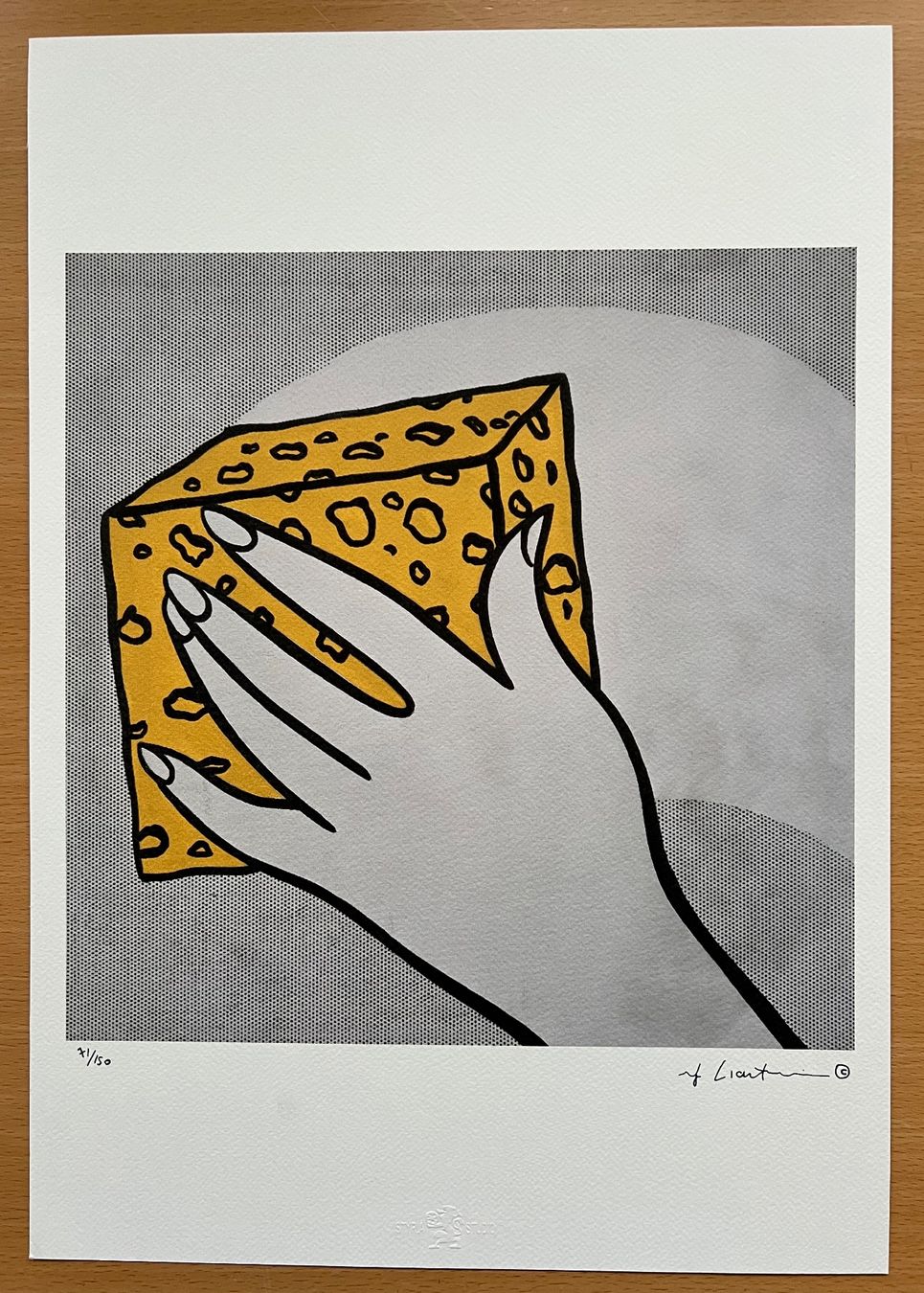 Dipinti: Roy Lichtenstein « Éponge » 71/150 – Nuovo (secondo la descrizione) da Basel venduto da La.Bonne.affaire 1