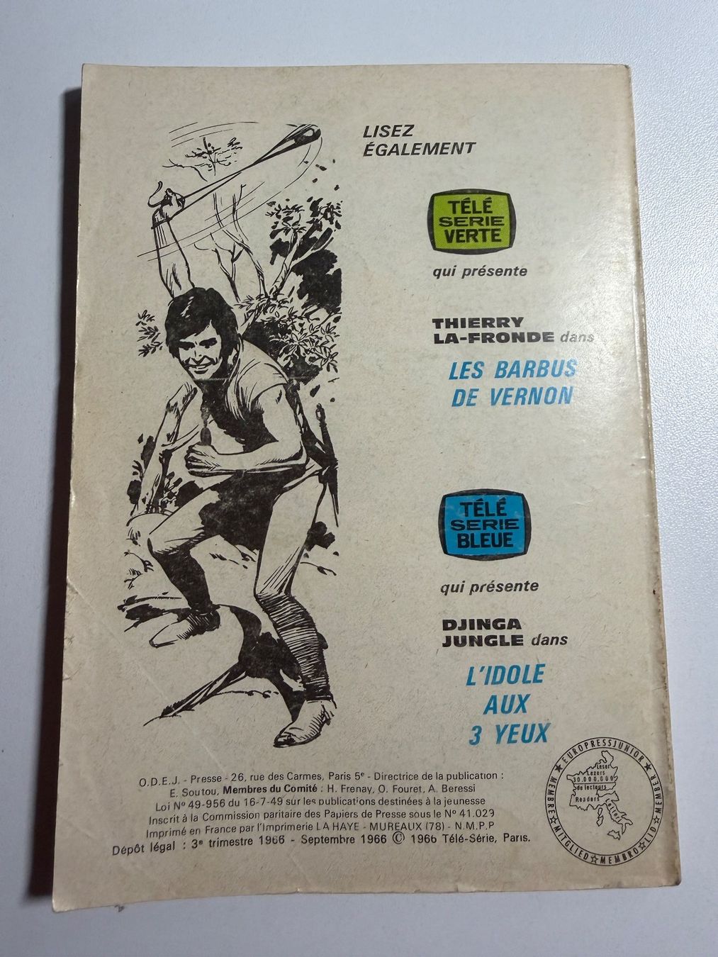 Comics: El Cougouar BD petit format vintage 1966 – Gebraucht aus Fribourg von J334455 1