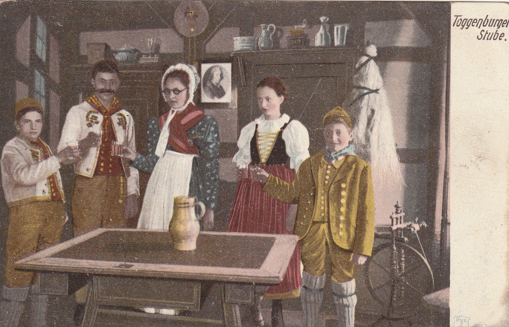Cartes postales: Toggenburger - Stube – D'occasion à uttwil par Koehlerfred