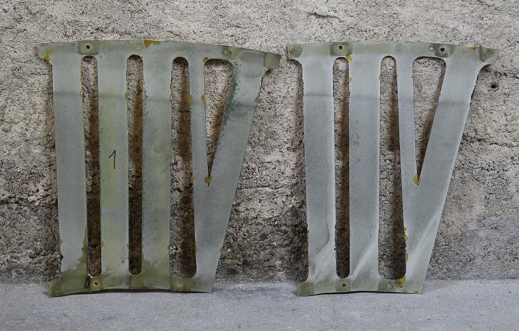 Uhren: Ziffernsatz einer Kirchturmuhr, 40 cm – Gebraucht aus Birrwil von brandschatz_birrwil 6