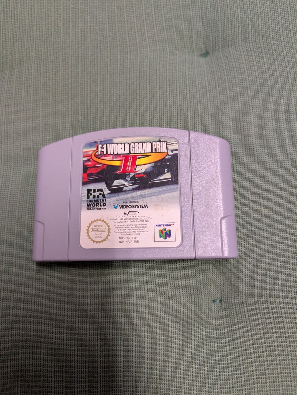 Spiele: F1 world Grand Prix Nintendo 64 – Gebraucht aus Giubiasco von Ticinerd