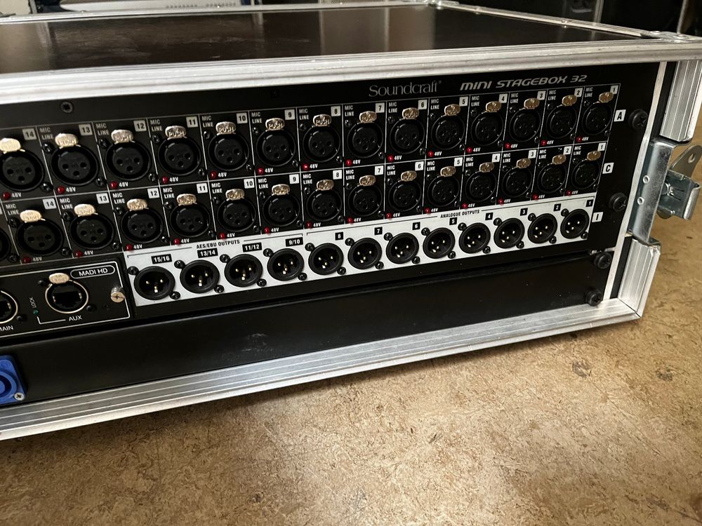 Soundcraft Mischpulte: Soundcraft Mini Stagebox 32 – Gebraucht aus Zürich von Voggy73 2