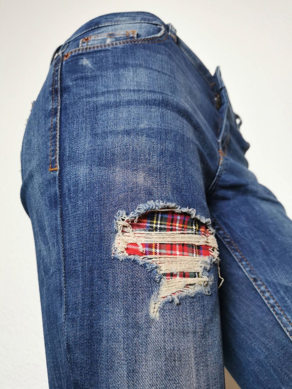 Pull&Bear Jeans: Pull and Bear Ripped Denim Jeans - S – Usato da Wettingen venduto da JasminL92-3 4