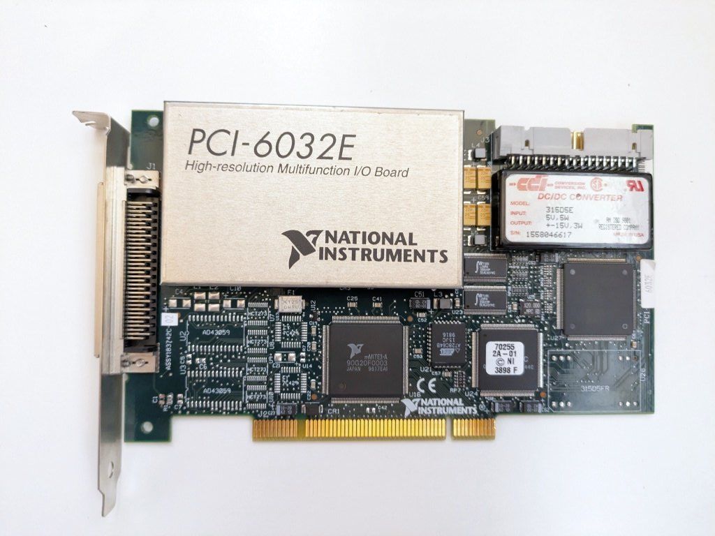 Mesurer: National Instruments PCI-6032e high-performance DAQ board – D'occasion à Sugiez par dbm_7l29