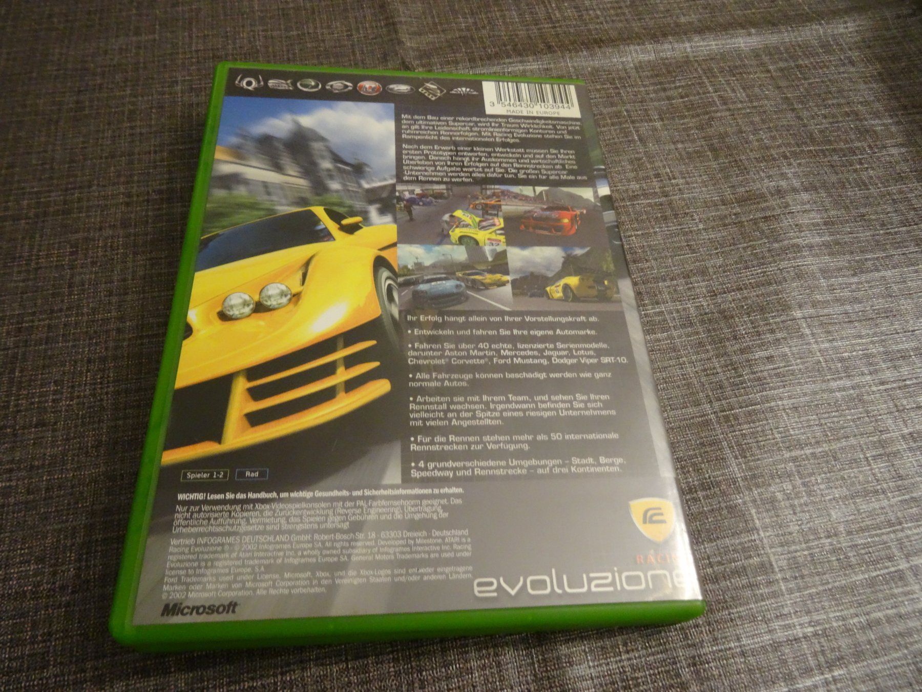 Microsoft Giochi: Xbox Racing Evoluzione - – Usato da Olten venduto da Disc-Ausverkauf 2