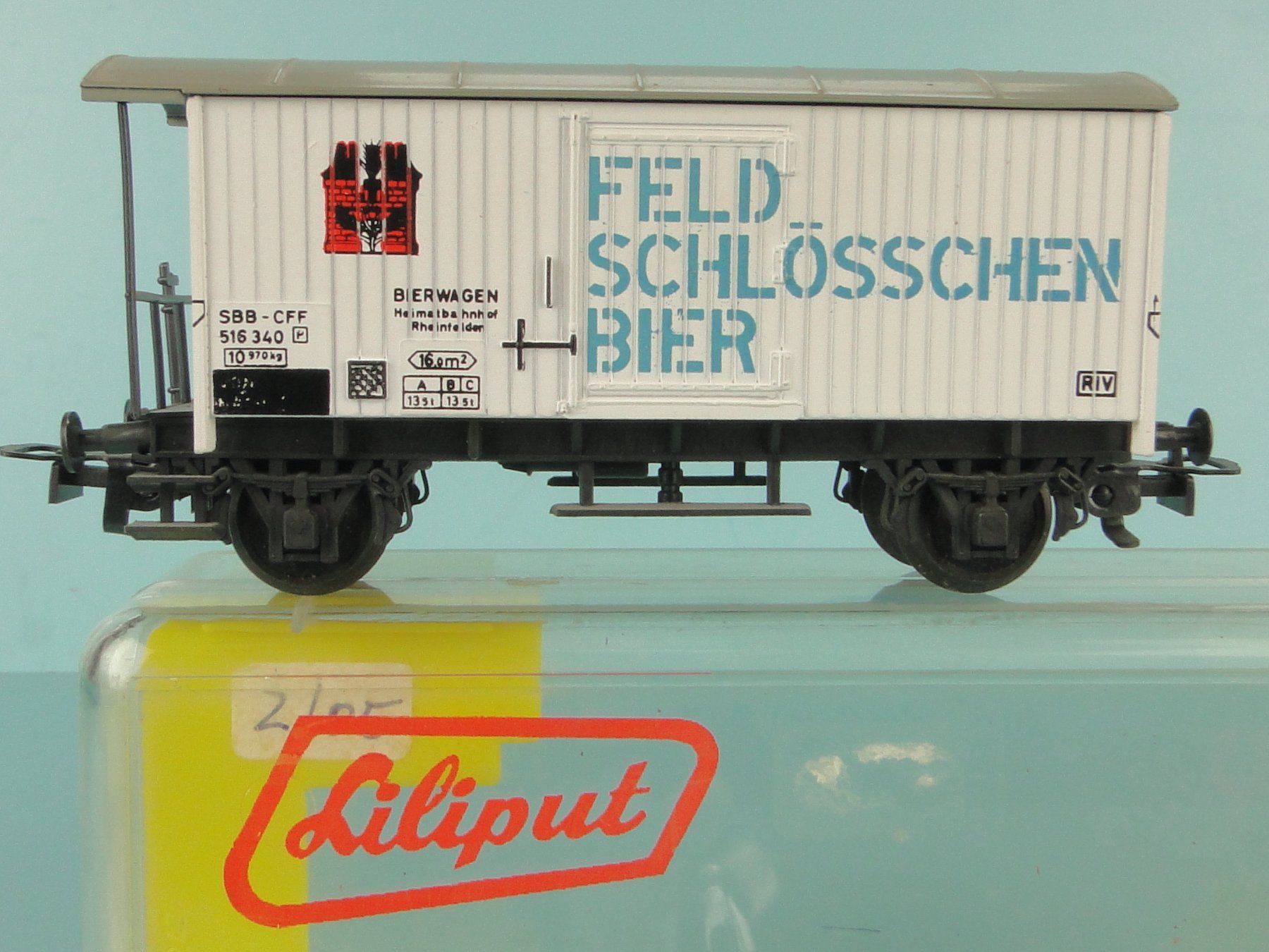 Liliput Modellini di ferrovie: Liliput 249 51 SBB Feldschlösschen – Usato da Bülach venduto da cann11