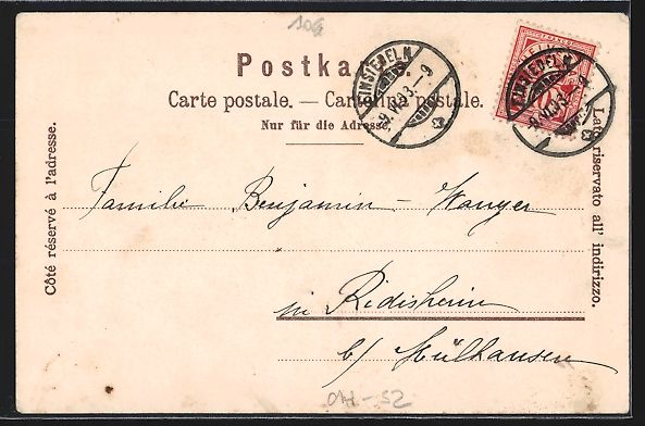 Cartes postales: Litho Einsiedeln, Prozession vor dem Klo – D'occasion à Berlin par bartko-reher 1