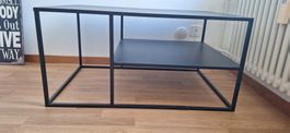 Couchtisch, Metall, schwarz