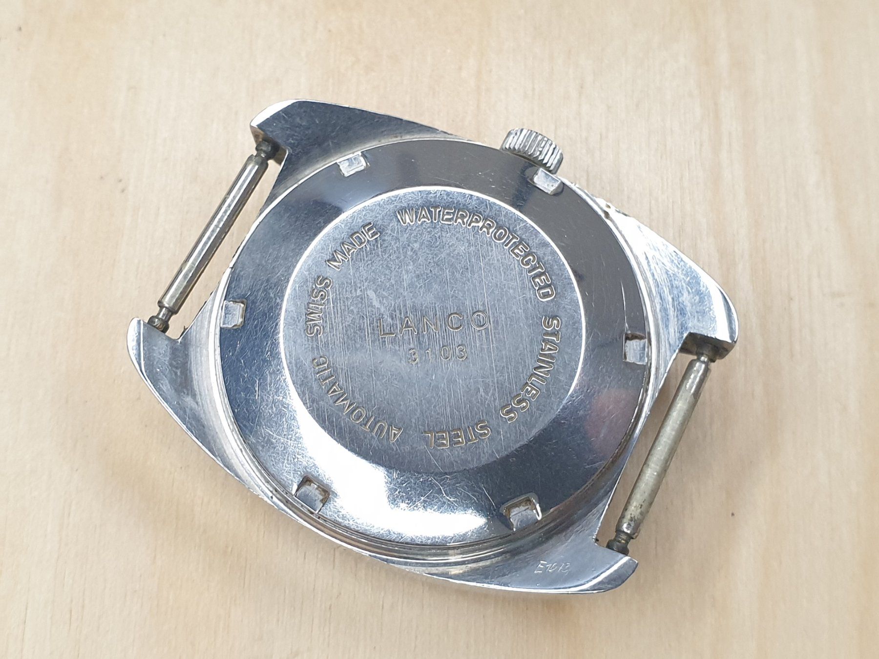 Lanco Montres: Lanco 35mm – Défectueux à Posieux par Csardas. 3