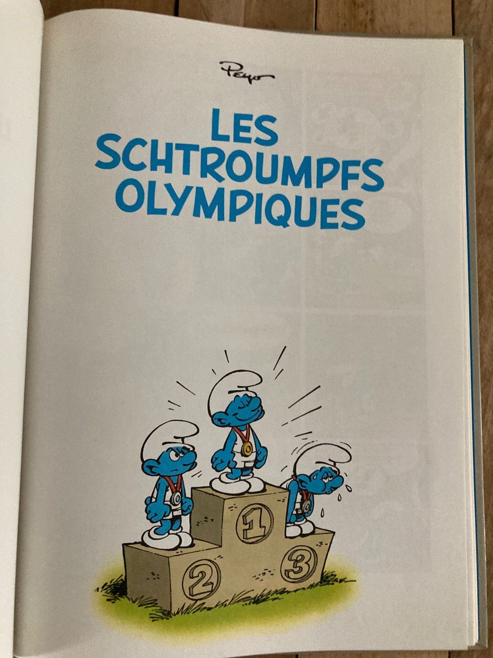 Fumetti: PEYO-Les Schtroumpfs olympiques-EO 1983 – Usato da vaumarcus venduto da Nicolasorel 7