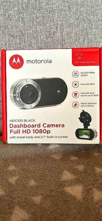 Fotocamera: Motorola Dashboard Camera Full HD 1080p MDC100 black – Nuovo (secondo la descrizione) da Uhwiesen venduto da Durschi71