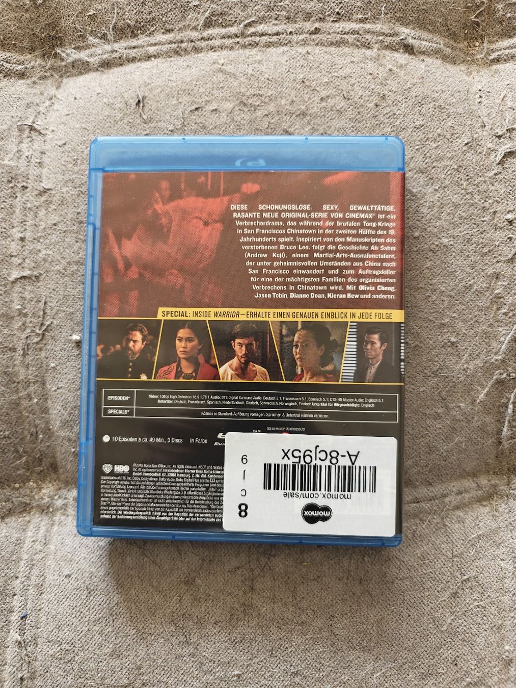 Tutti i DVDs: Warrior Staffel 1 Bluray deutsch – Nuovo (secondo la descrizione) da Schwerzenbach venduto da Salamon33 1