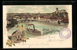 Litho Schaffhausen, Totalansicht, Alte K