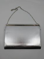 Silberfarbene Clutch Abendtasche phase eight